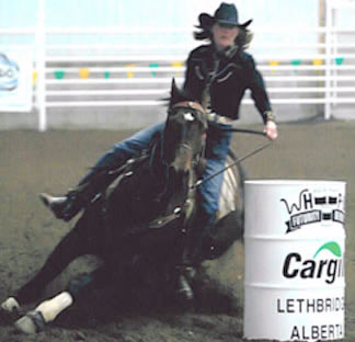 Delude at the Whoop-Up Futurity